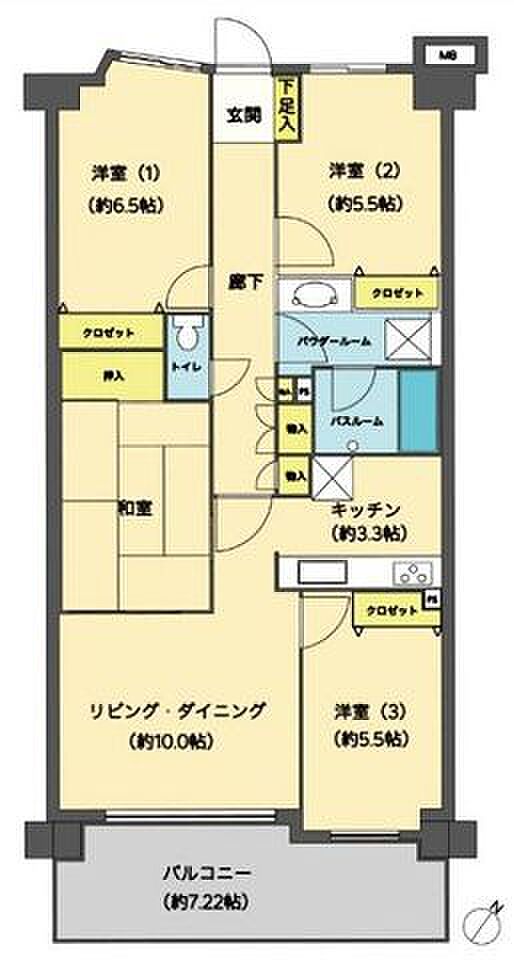 グランシティ西船橋３階